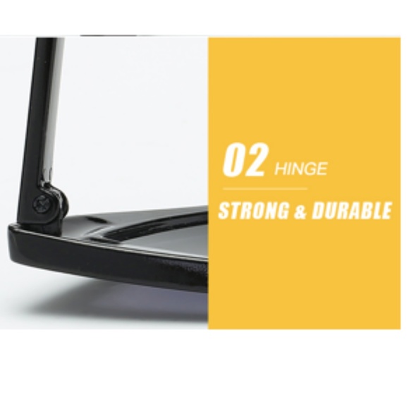 NEW Black triangle cat eye sunglasses - Picture 7 of 8